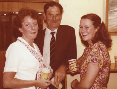 Gwen Turner, Ponty Hallwright, Frances Stewart Christmas 1980