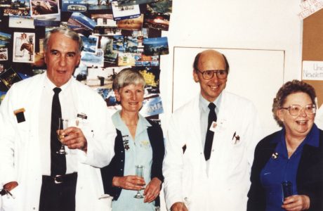 Peter Leslie, Kay Wiggs, Ron Easthope, June Carpenter