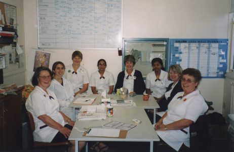Hazell Milliken, Sarah Parkin, Stephanie Morrison, Nita Raju, Sue Winter, Jasmine Raj, Kate Garmonsway,