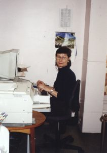 Andrea Willett, clinical typist
