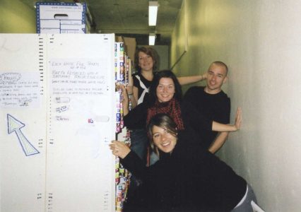 Helen Purvis (UK), Maxi Genthe (Germany),
Mark Purvis (UK), Angie Massini (Argentina),
Dec 2008, Level 11 CSB